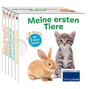 Meine ersten Tiere (5 kleine Bilderbücher)