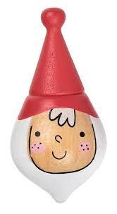 Holz-Kreisel - Wichtelfreunde (1 Stück, Farbe zufällig)