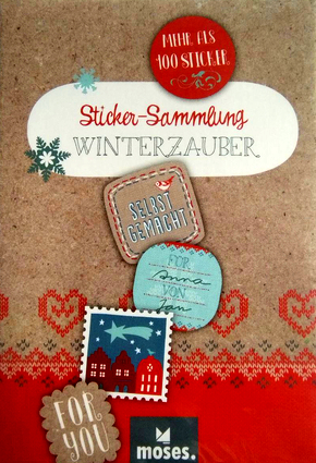 Sticker-Sammlung Winterzauber - Mehr als 100 Sticker