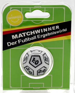 Winkee Fußball Ergebniswürfel