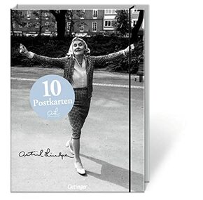 Astrid Lindgren - Postkarten-Set (10 Postkarten in Aufbewahrunsmappe)