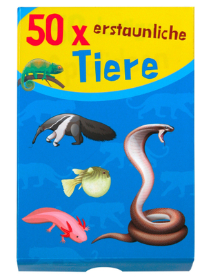 Erstaunliche Tiere - 50 Kinderspaßkarten