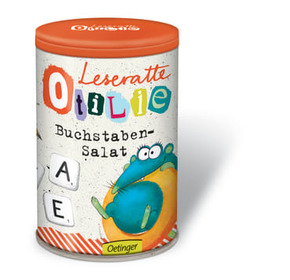 Leseratte Otilie - Buchstaben-Salat