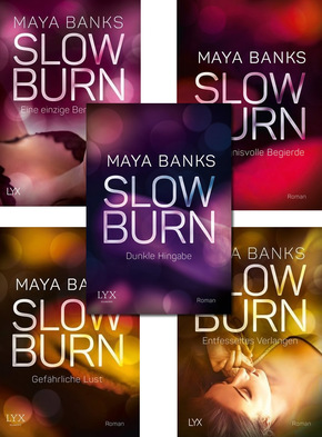 Slow Burn Die Komplette Serie 5 Bucher Maya Banks 2019 Arvelle De