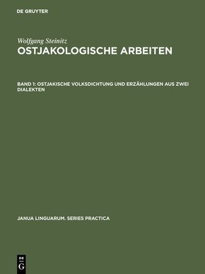 Ostjakische Volksdichtung und Erzählungen aus zwei Dialekten (eBook, PDF)