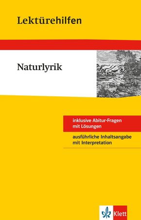 Klett Lektürehilfen - Naturlyrik (eBook, ePUB)