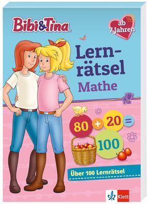 Bibi & Tina: Mein Lernrätsel-Block Mathematik für die 2. Klasse