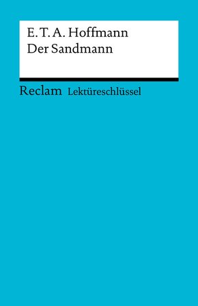 Lektüreschlüssel. E. T. A. Hoffmann: Der Sandmann (eBook, PDF)