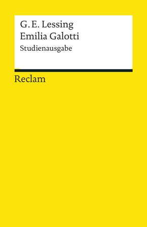 Emilia Galotti. Studienausgabe (eBook, ePUB)