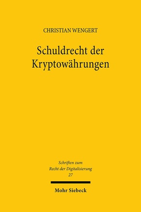 Schuldrecht der Kryptowährungen