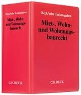 Miet-, Wohn- und Wohnungsbaurecht (ohne Fortsetzungsnotierung). Inkl. 85. Ergänzungslieferung