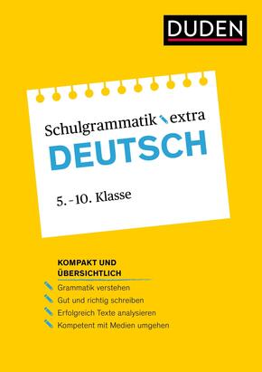 Duden Schulgrammatik extra - Deutsch