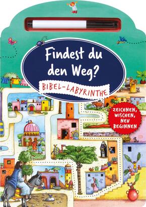 Findest du den Weg? Bibel-Labyrinthe