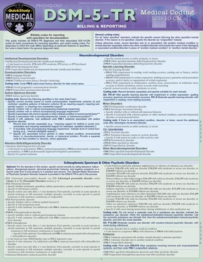 DSM-5-TR Medical Coding