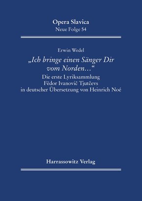 'Ich bringe einen Sänger Dir vom Norden ...' (eBook, PDF)