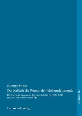 Der italienische Roman der Jahrhundertwende (eBook, PDF)