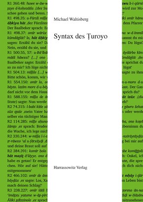 Syntax des Turoyo (eBook, PDF)