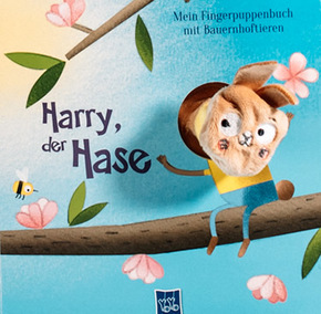 Mein Fingerpuppenbuch mit Bauernhoftieren - Harry, der Hase