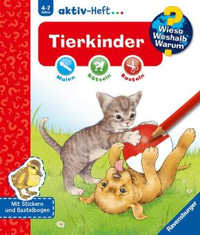 Tierkinder - Wieso? Weshalb? Warum? aktiv-Heft