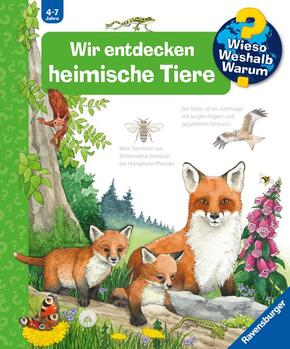 Wieso? Weshalb? Warum?, Band 71 - Wir entdecken heimische Tiere