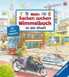 Sachen suchen - Mein Sachen suchen Wimmelbuch: In der Stadt