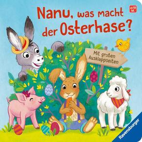 Nanu, was macht der Osterhase?