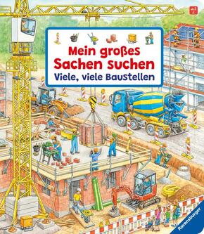 Sachen suchen - Mein großes Sachen suchen: Viele, viele Baustellen