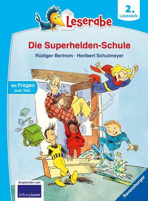 Leserabe 2. Lesestufe - Die Superhelden-Schule