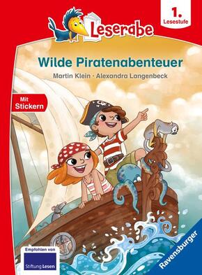 Leserabe 1. Lesestufe - Wilde Piratenabenteuer