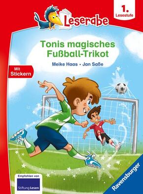 Leserabe 1. Lesestufe - Tonis magisches Fußball-Trikot