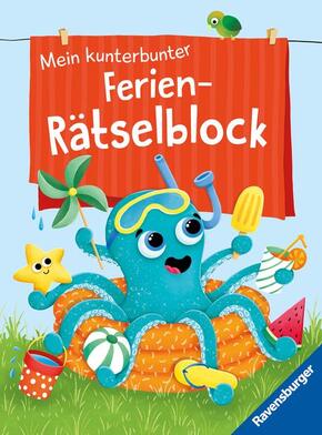 Mein kunterbunter Ferien-Rätselblock