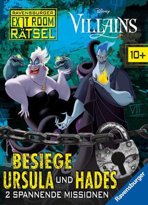 Disney Villains - Ravensburger Exit Room Rätsel: Besiege Ursula und Hades