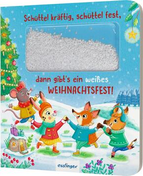 Schüttel-Pappe: Schüttel kräftig, schüttel fest, dann gibt?s ein weißes Weihnachtsfest!