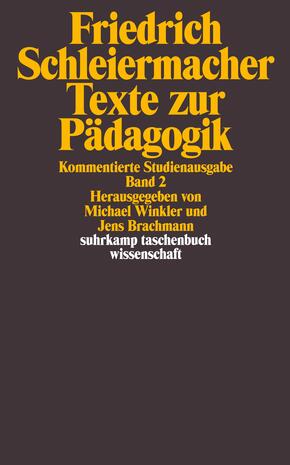 Texte zur Pädagogik - Tl.2