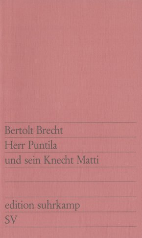Herr Puntila und sein Knecht Matti (eBook, ePUB)