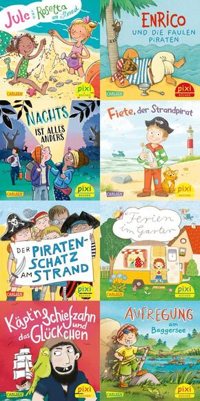 Pixi-8er-Set 289: Ferien- und Strandgeschichten (8x1 Exemplar), 8 Teile