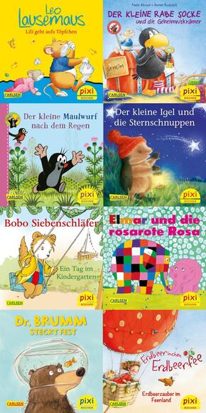 Pixi-8er-Set 254: Die beliebtesten Bilderbuch-Helden bei Pixi (8x1 Exemplar), 8 Teile