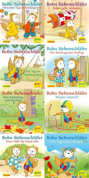 Pixi-8er-Set 282: Neues von Bobo Siebenschläfer (8x1 Exemplar), 8 Teile