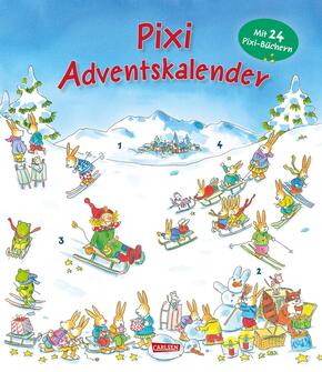 Pixi Adventskalender als Leporello, m. 24 Buch