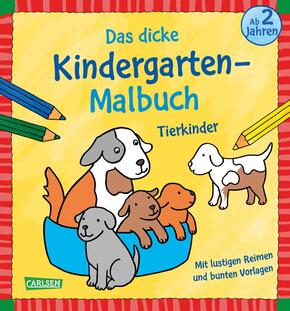 Ausmalbilder für Kita-Kinder