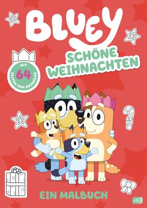 BLUEY - Schöne Weihnachten - Ein Malbuch