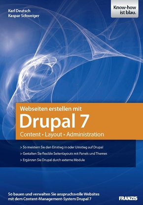 Webseiten erstellen mit Drupal 7 (eBook, PDF)