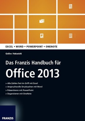 Das Franzis Handbuch für Office 2013 (eBook, PDF)