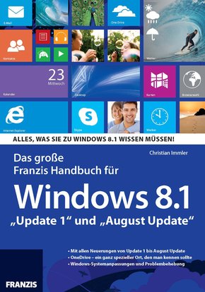 Das große Franzis Handbuch für Windows 8.1 (eBook, PDF)