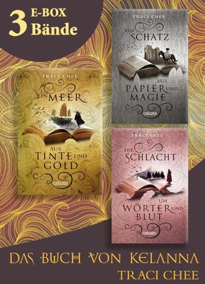 Ein Meer aus Tinte und Gold - alle Bände der Fantasy-Serie in einer E-Box! (Das Buch von Kelanna) (eBook, ePUB)