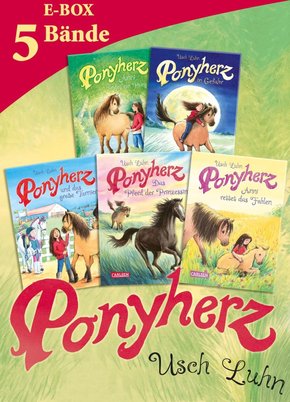 Ponyherz: Band 1-5 der beliebten Pferde-Abenteuer-Serie in einer E-Box! (eBook, ePUB)