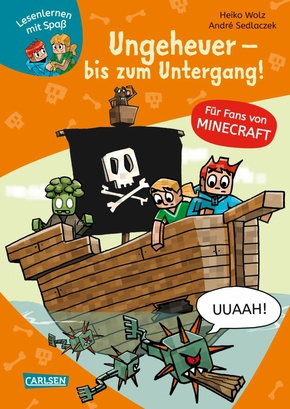 Lesenlernen mit Spaß - Minecraft 4: Ungeheuer - bis zum Untergang! (eBook, ePUB)
