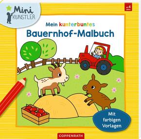 Mein kunterbuntes Bauernhof-Malbuch