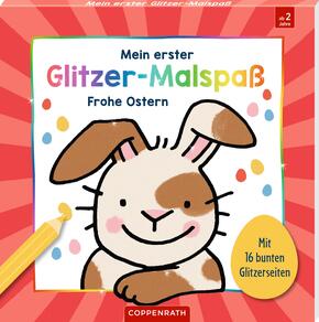 Mein erster Glitzer-Malspaß: Frohe Ostern