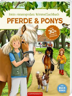 Mein riesengroßes WimmelSuchBuch: Pferde & Ponys